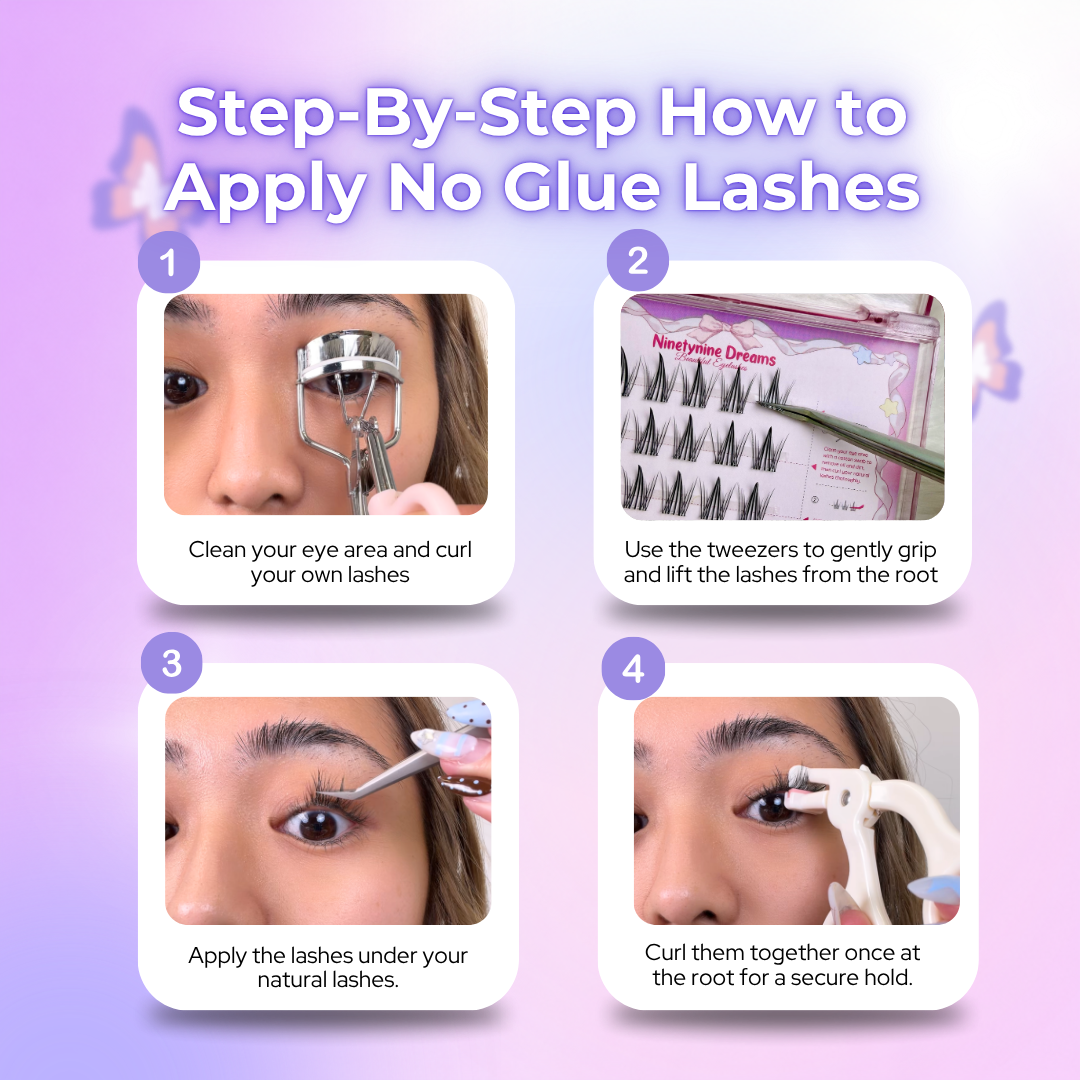 [NO GLUE] Mermaid Lashes