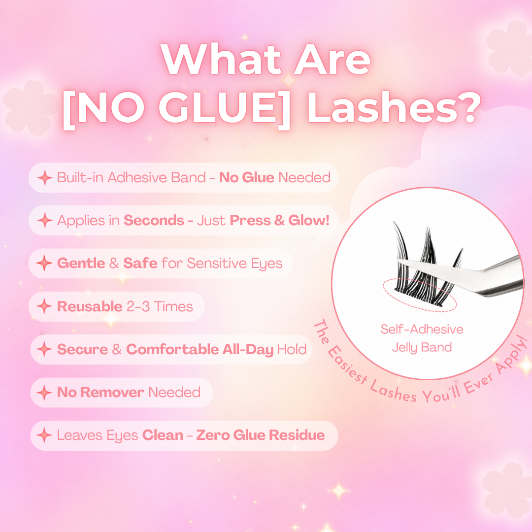 [NO GLUE] Flora Lashes