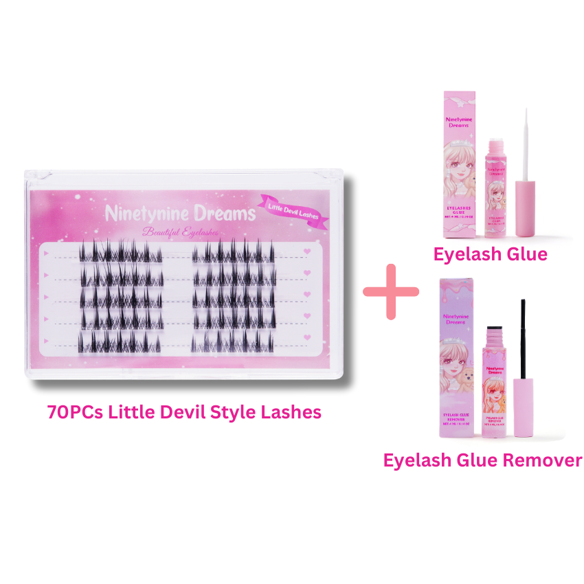 70PCs Little Devil Style Lashes