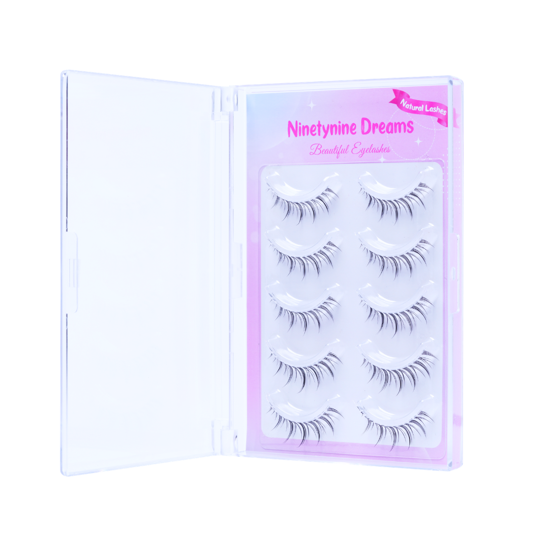 5 Pairs Natural Lashes