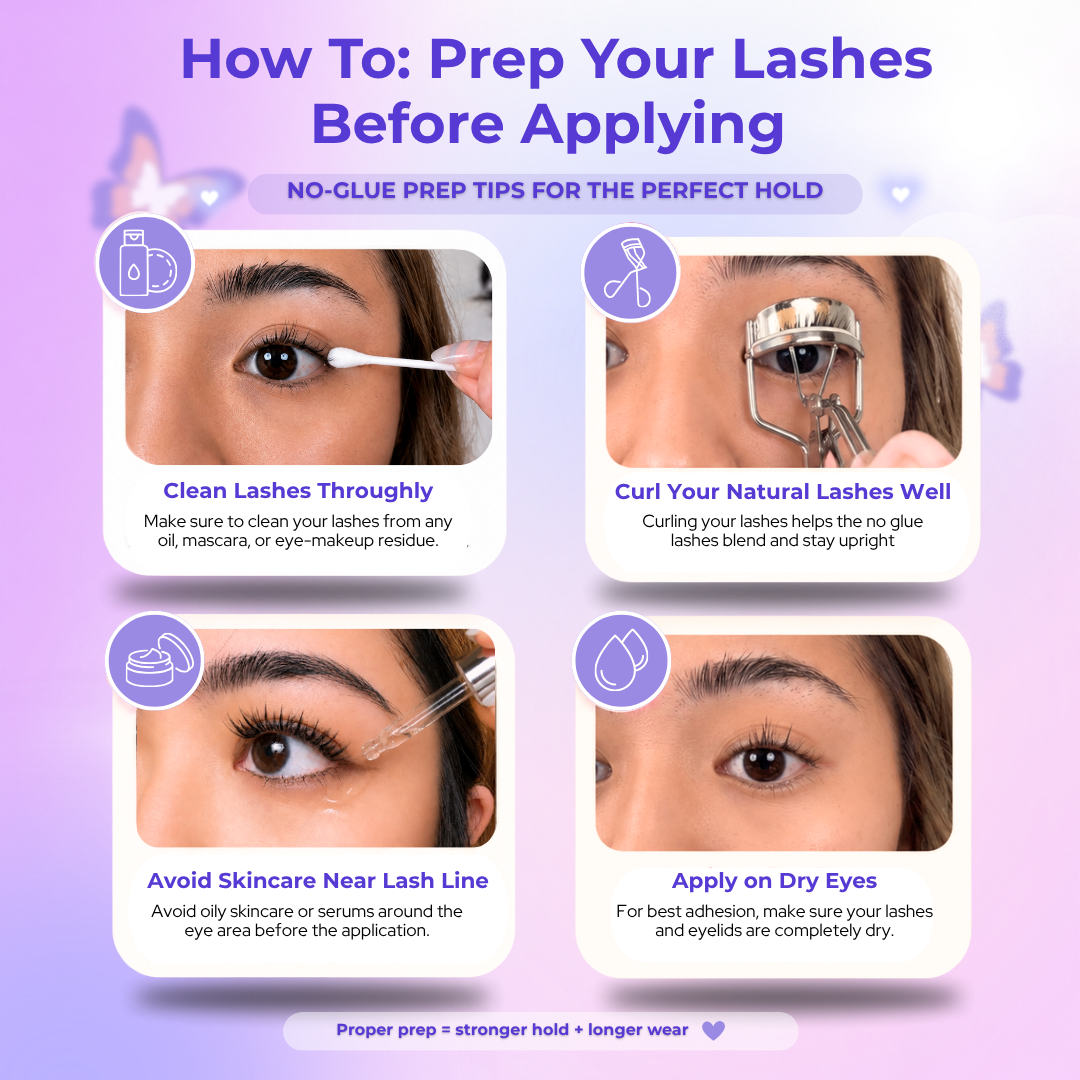 [NO GLUE] Mermaid Lashes