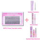 80PCs Tower Top Style Lashes