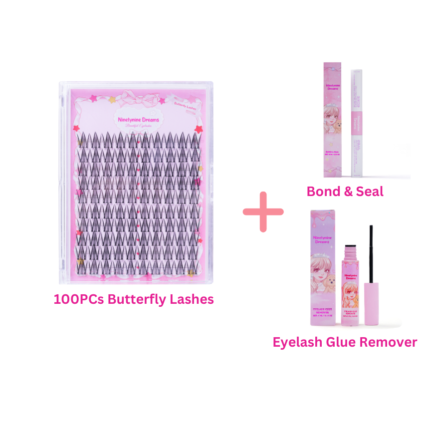 100PCs Butterfly Lashes