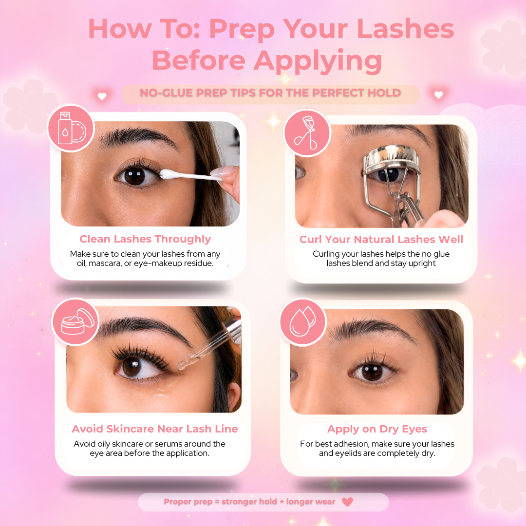 [NO GLUE] Flora Lashes