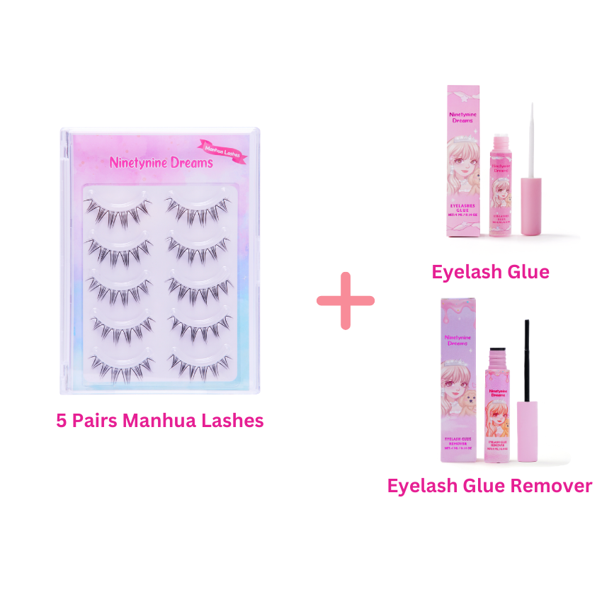 5 Pairs Manhua Lashes