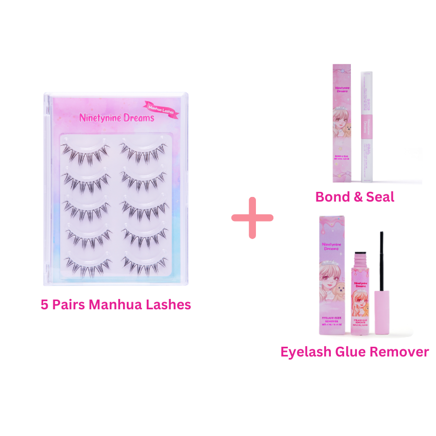 5 Pairs Manhua Lashes