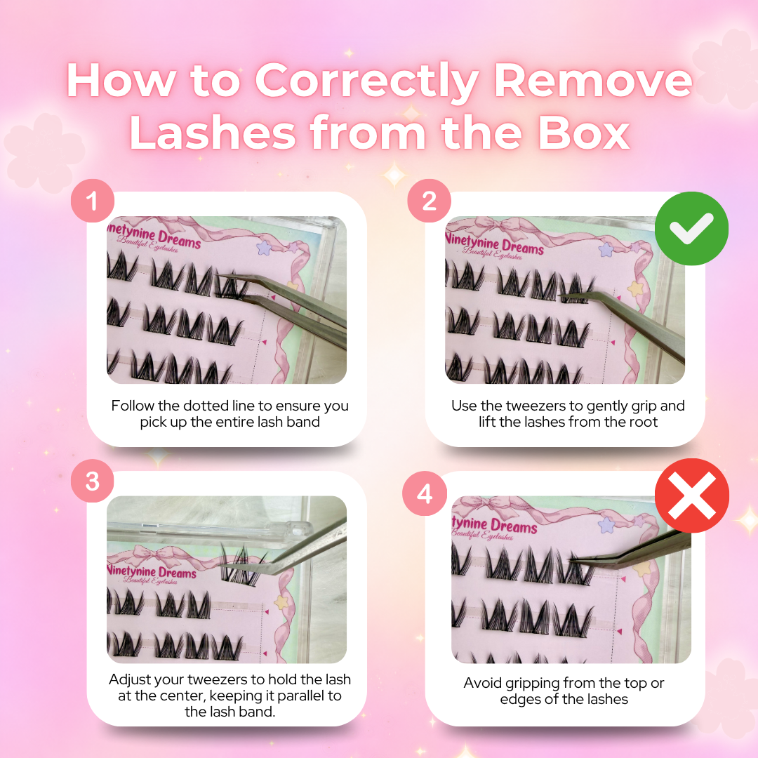[NO GLUE] Flora Lashes