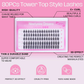 80PCs Tower Top Style Lashes