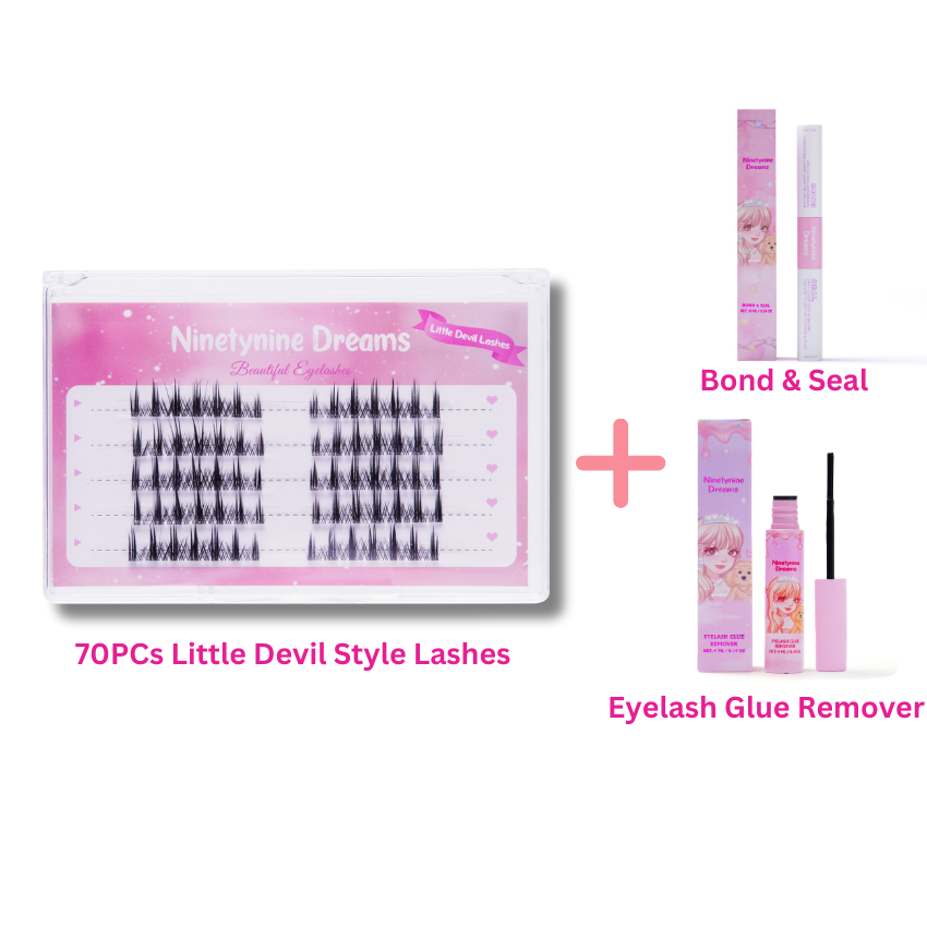 70PCs Little Devil Style Lashes