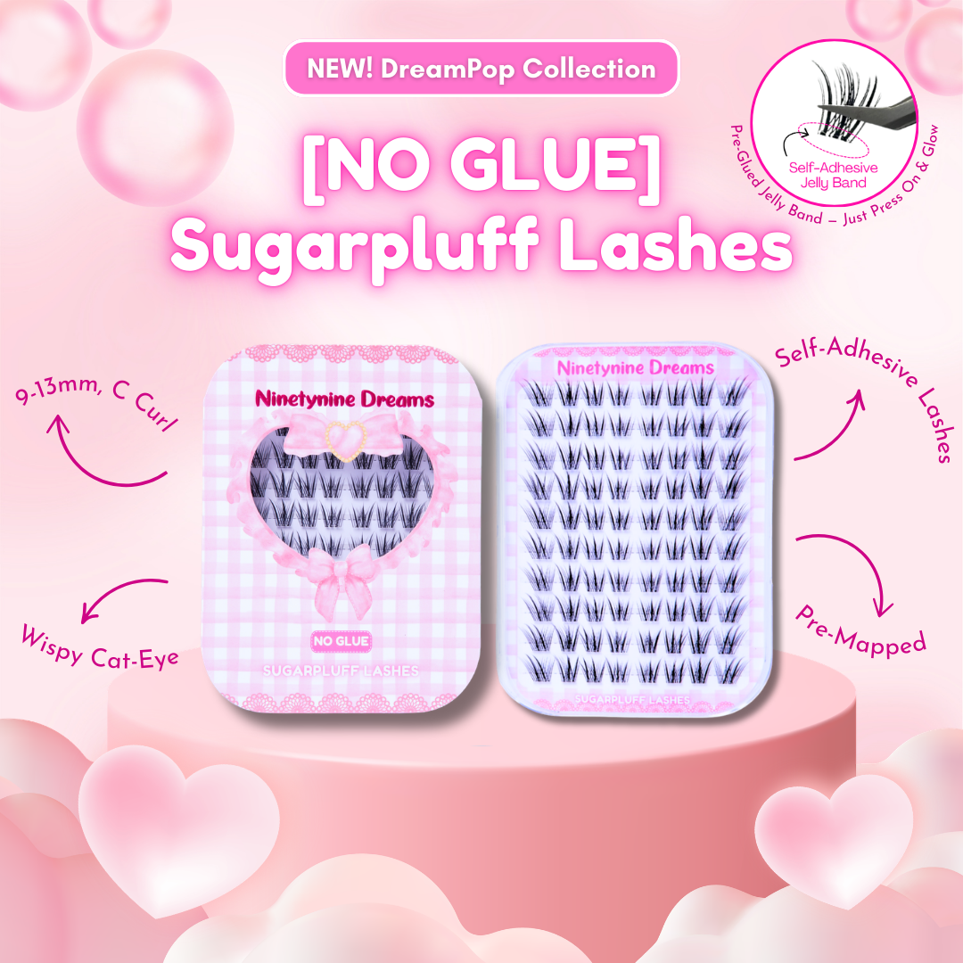 [NO GLUE] Sugarpluff Lashes