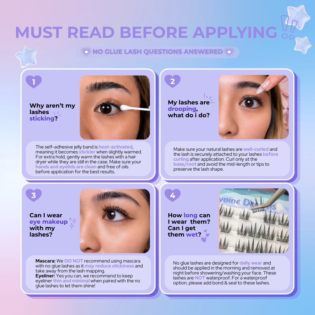 The DreamPop [NO GLUE] Self-Adhesive Lashes Bundle