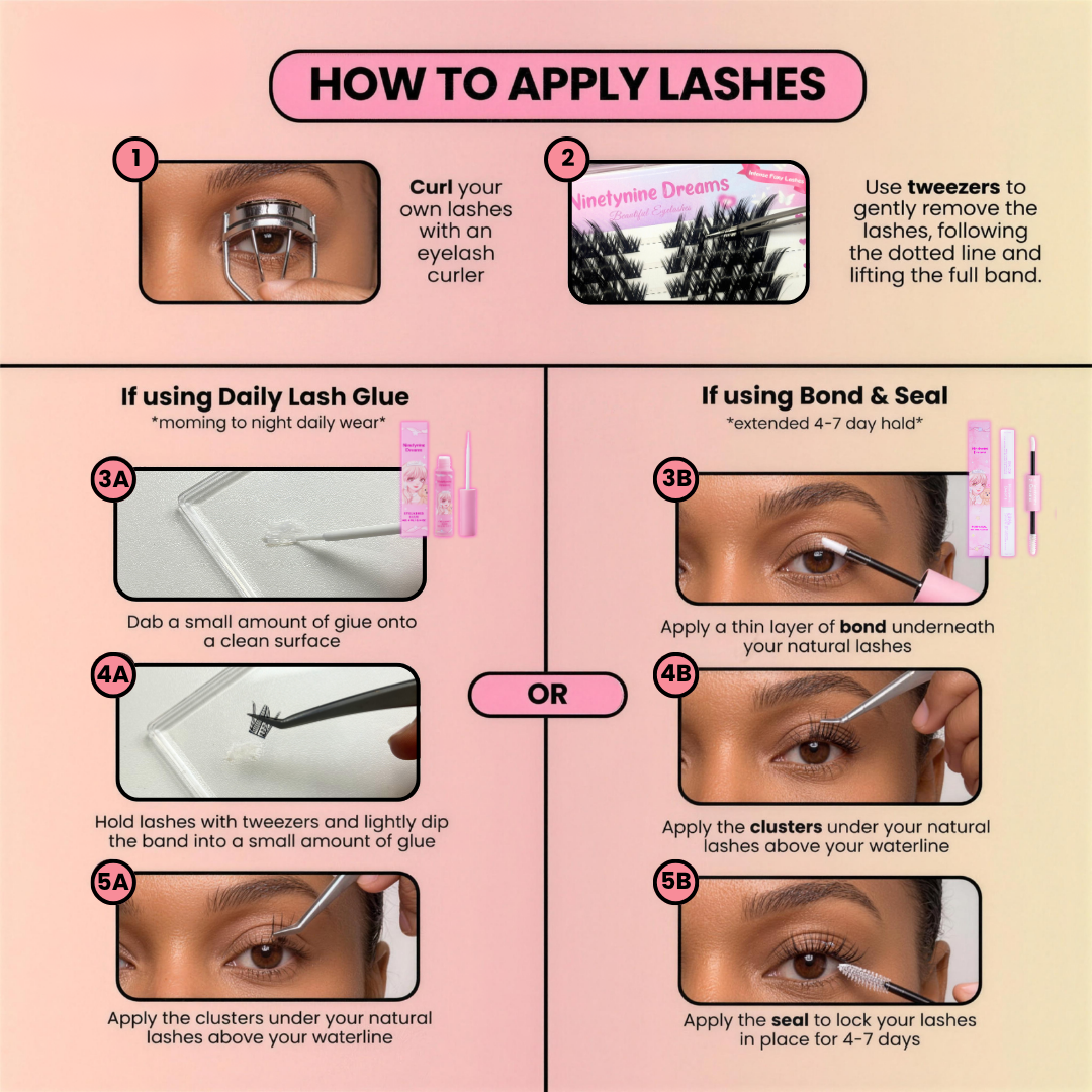 50PCs Intense Foxy Lashes