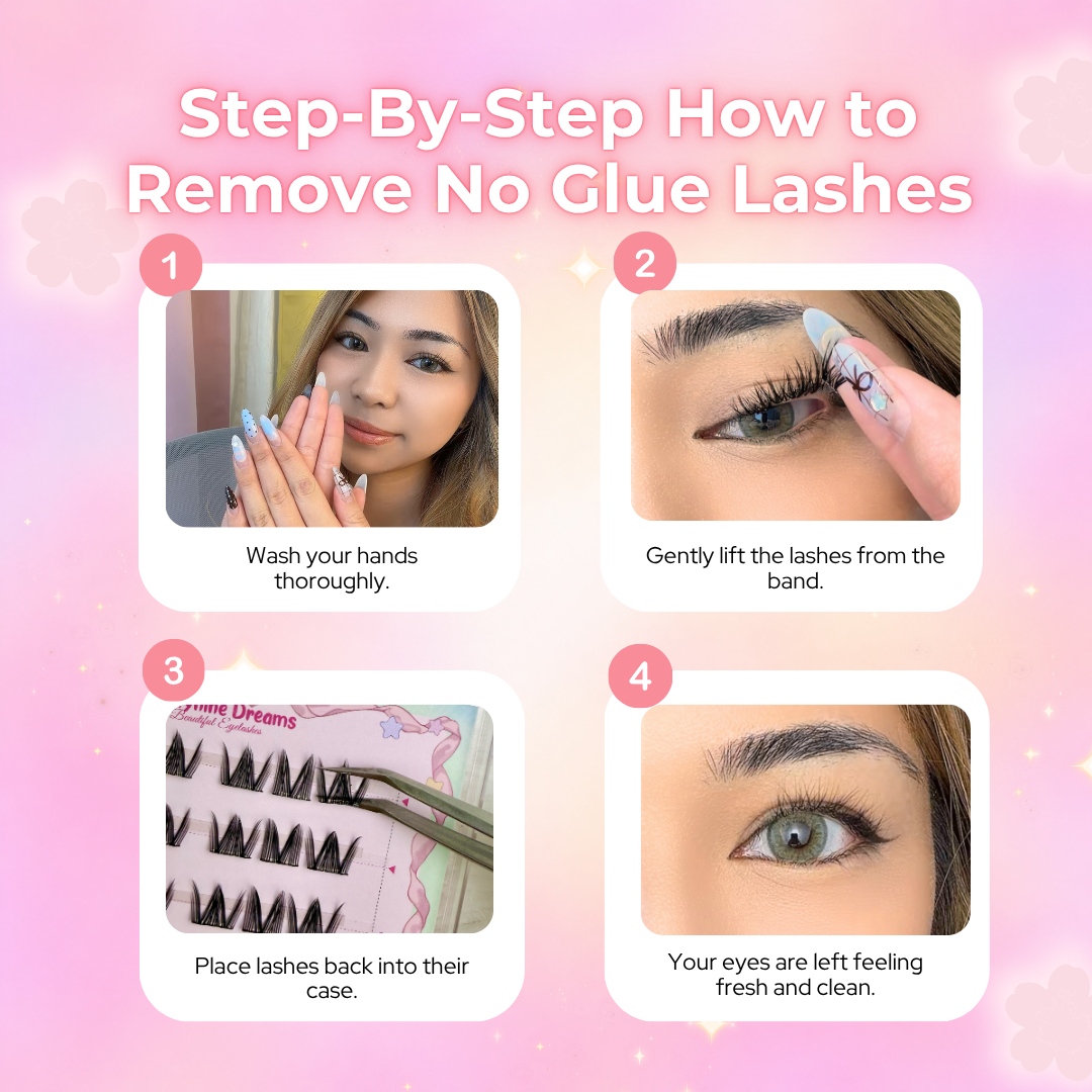 [NO GLUE] Flora Lashes