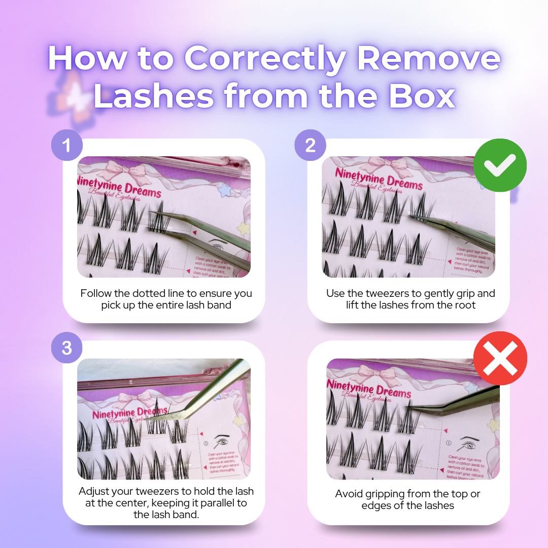 [NO GLUE] Mermaid Lashes