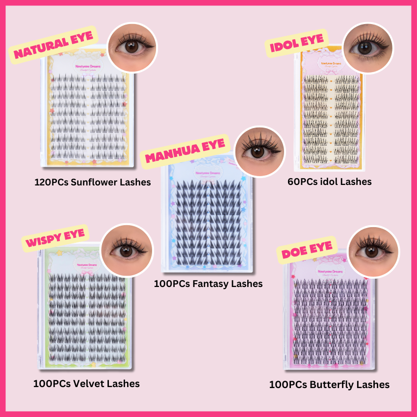 The 480PCs Ninetynine Dreams Lashes Bundle