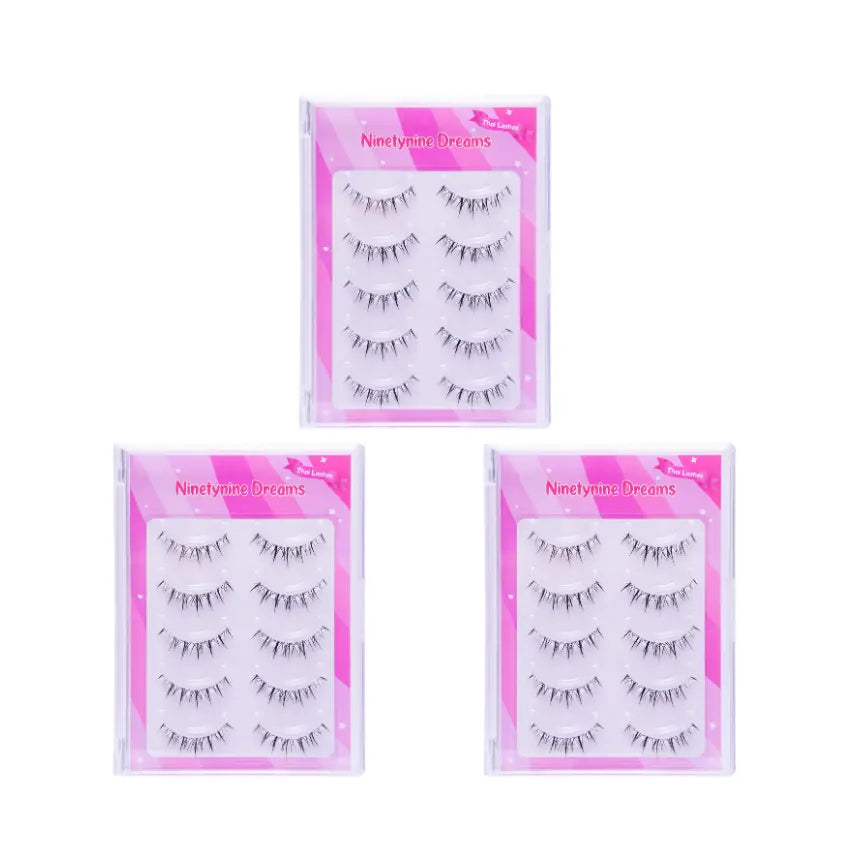 5 Pairs Thai Style Lashes Ninetynine Dreams