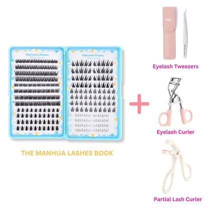 THE [NO GLUE] MANHUA LASHES BOOK