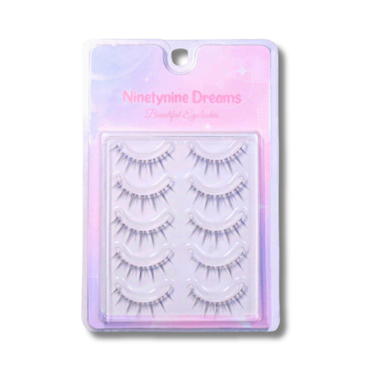 5 Pairs Natural Lashes - Ninetynine Dreams
