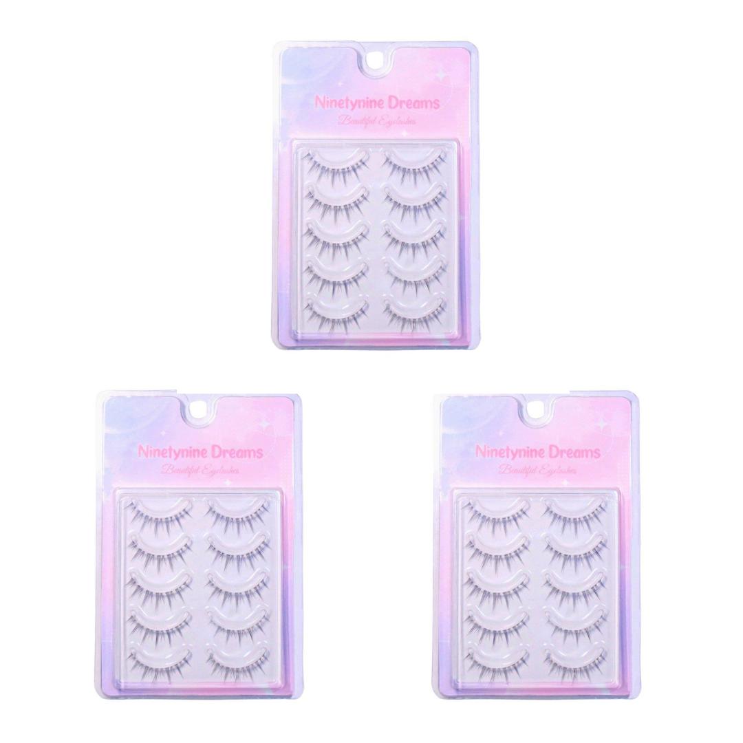 5 Pairs Natural Lashes - Ninetynine Dreams