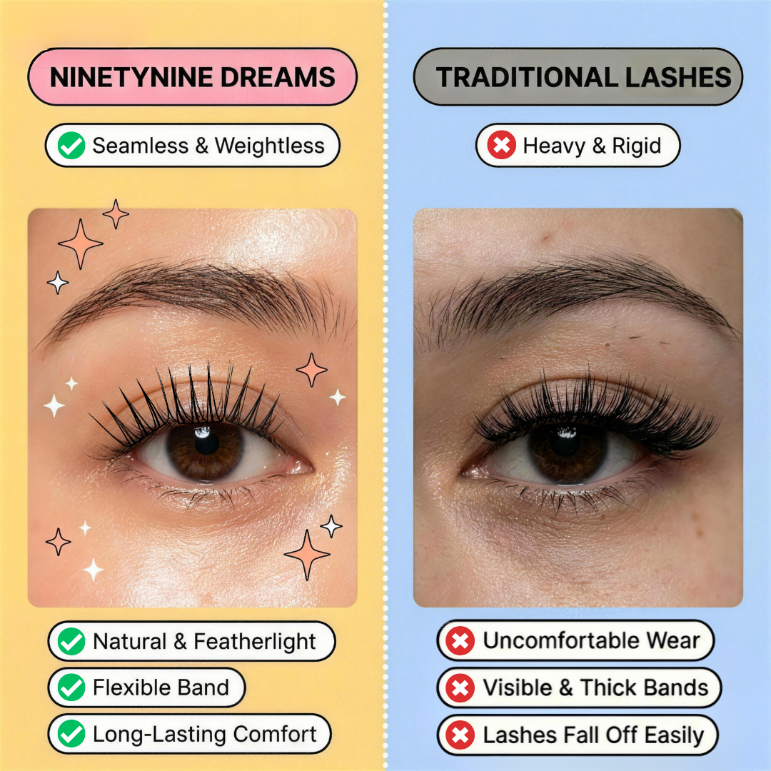 60PCs idol Lashes | Kpop Idol Natural Lashes | Ninetynine Dreams