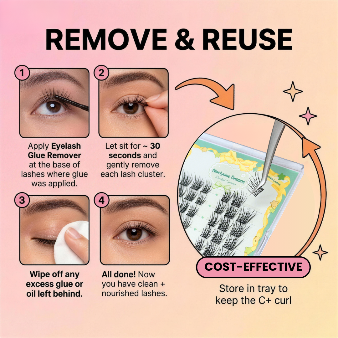 60PCs Twinkle Lashes