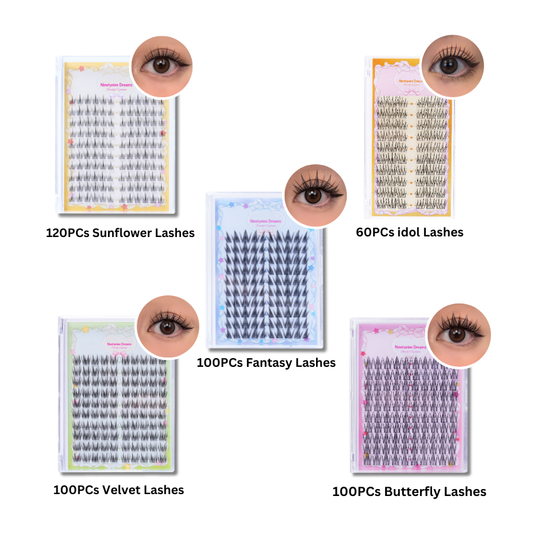 The 480PCs Ninetynine Dreams Lashes Bundle