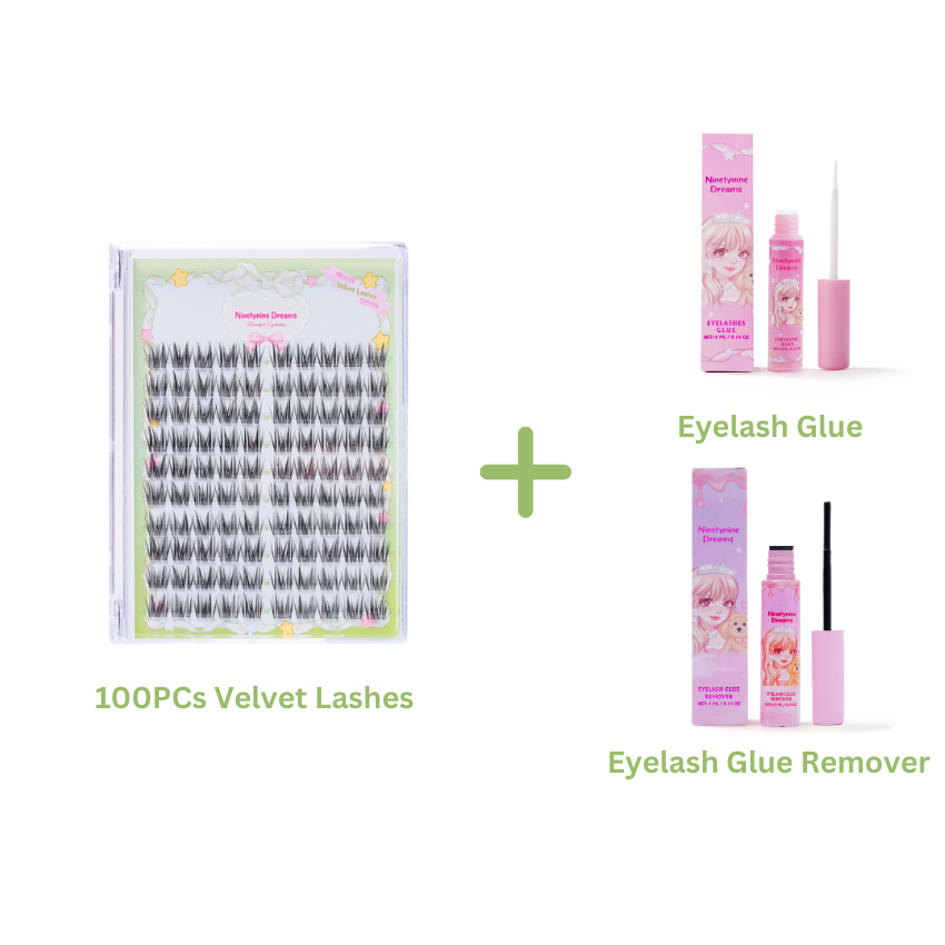 100PCs Velvet Lashes