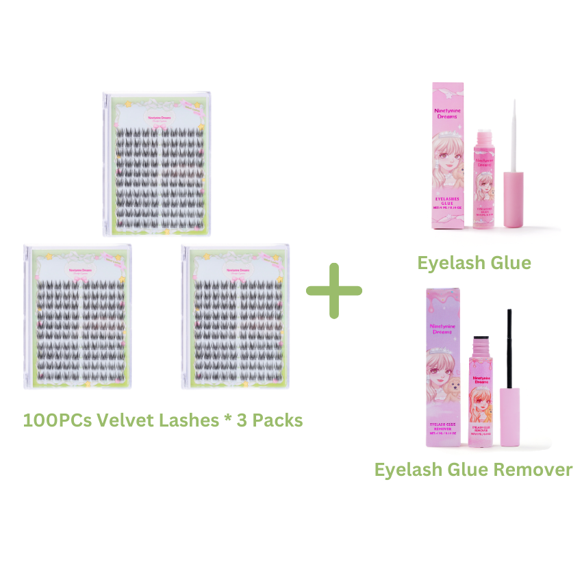 100PCs Velvet Lashes
