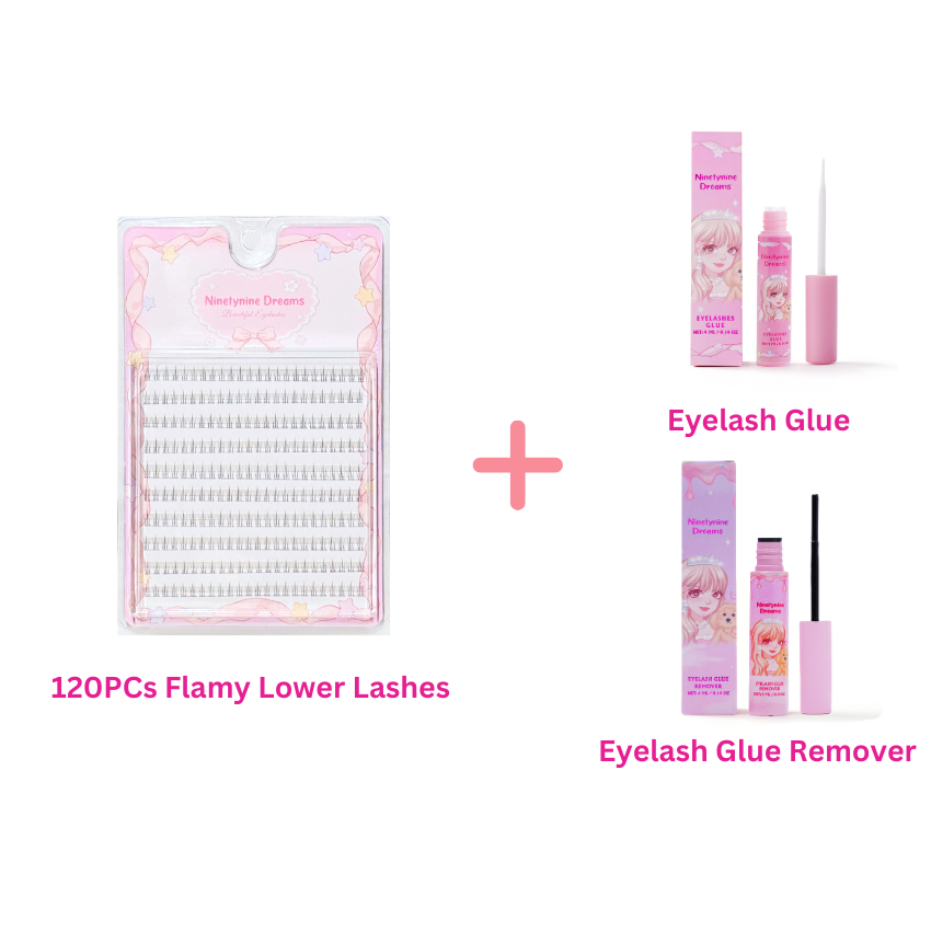 120PCs Flamy Lower Lashes