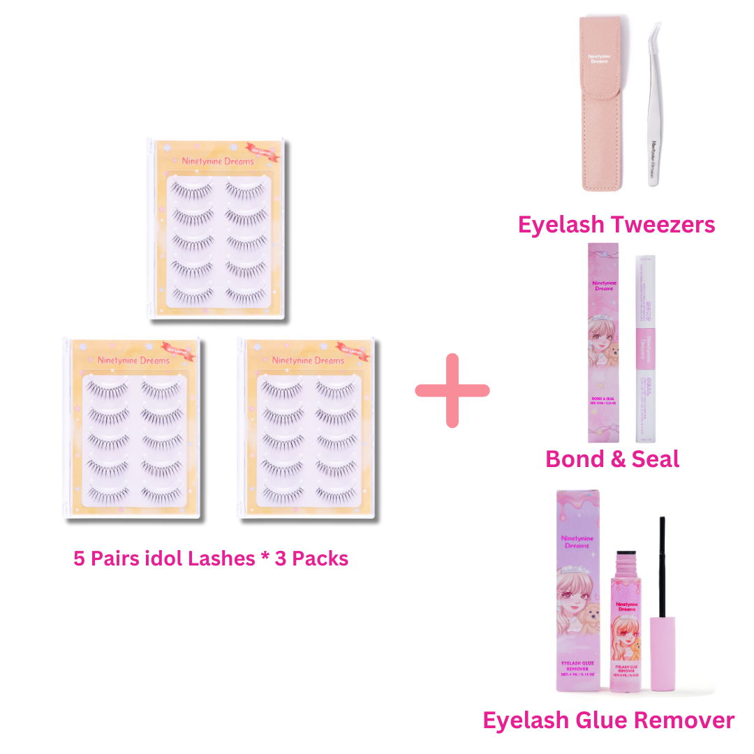 5 Pairs idol Lashes