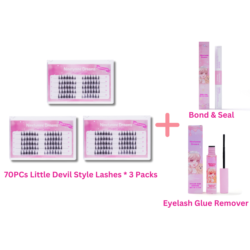 70PCs Little Devil Style Lashes