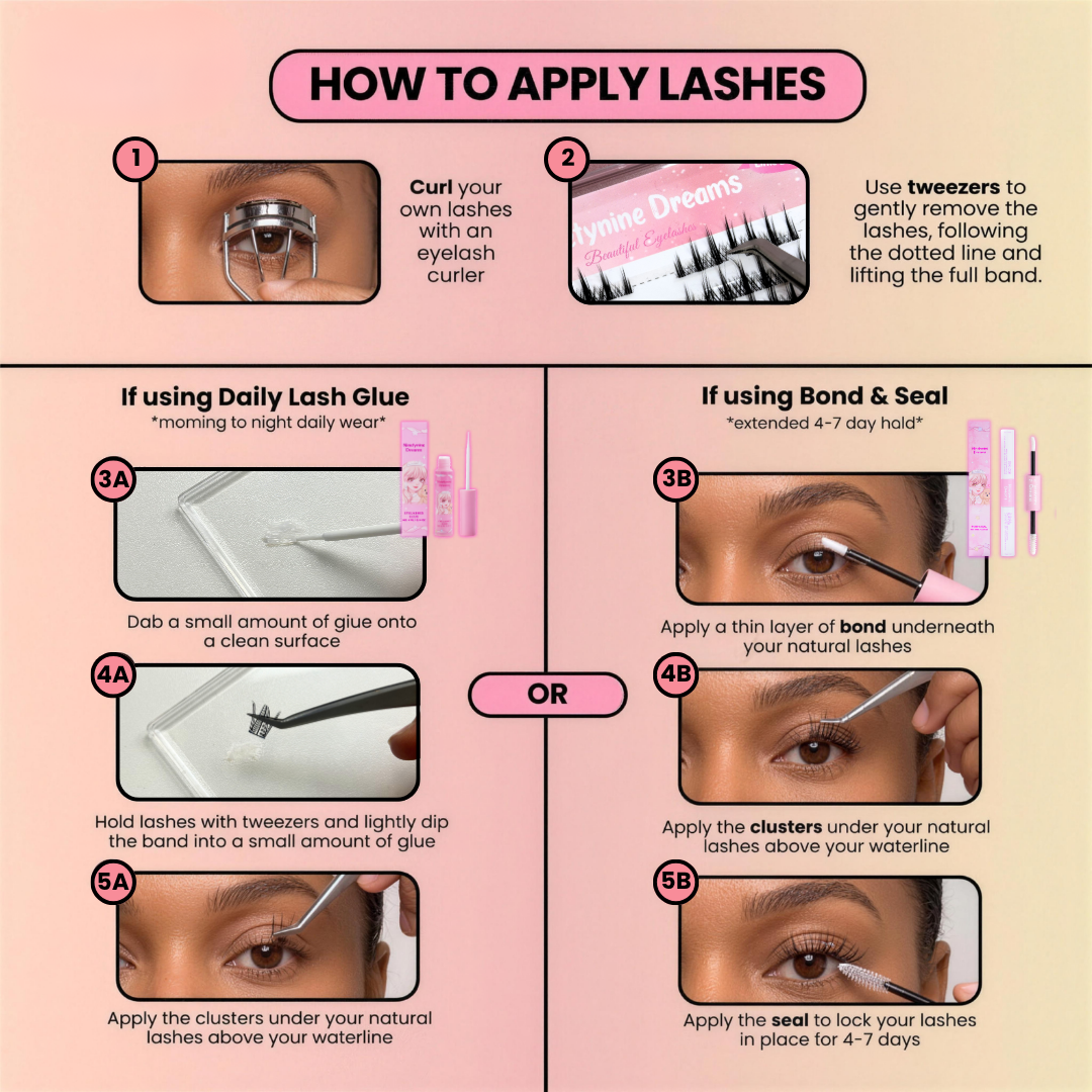 70PCs Little Devil Style Lashes