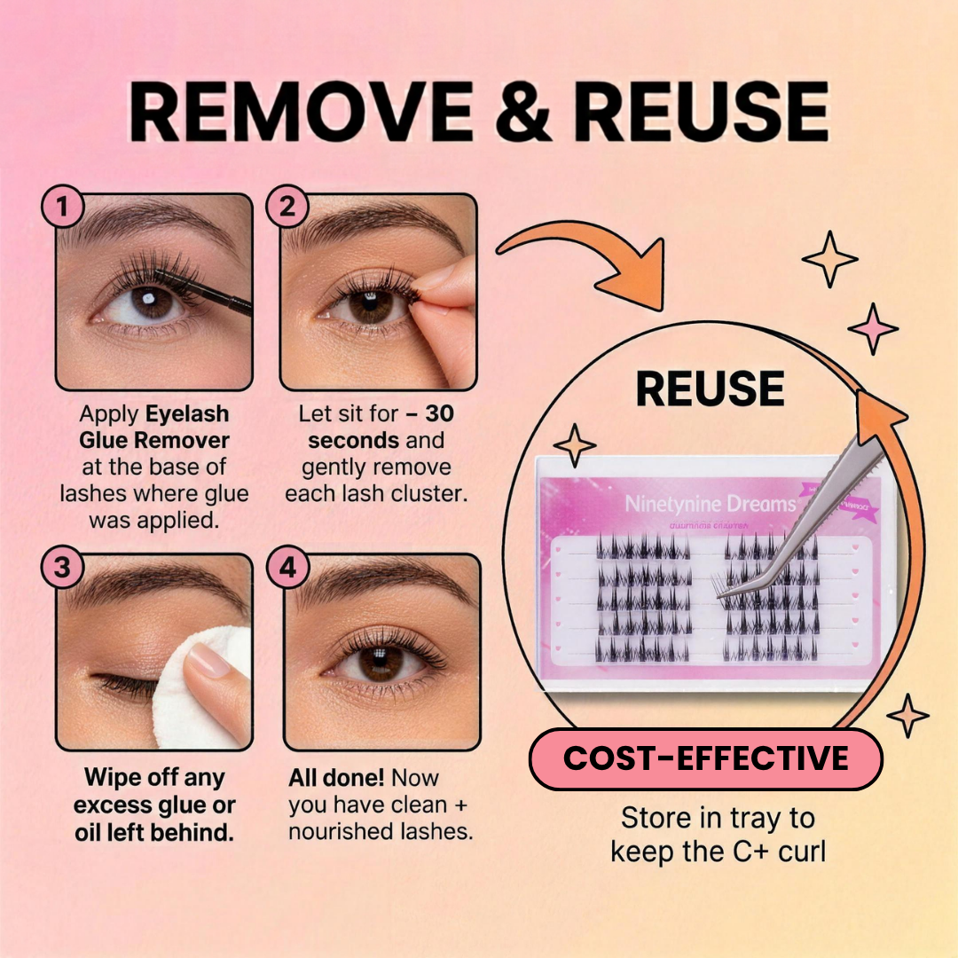 70PCs Little Devil Style Lashes