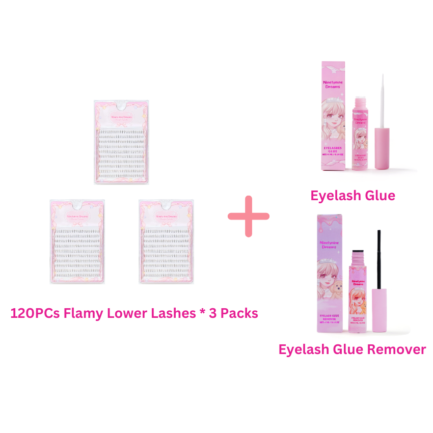 120PCs Flamy Lower Lashes