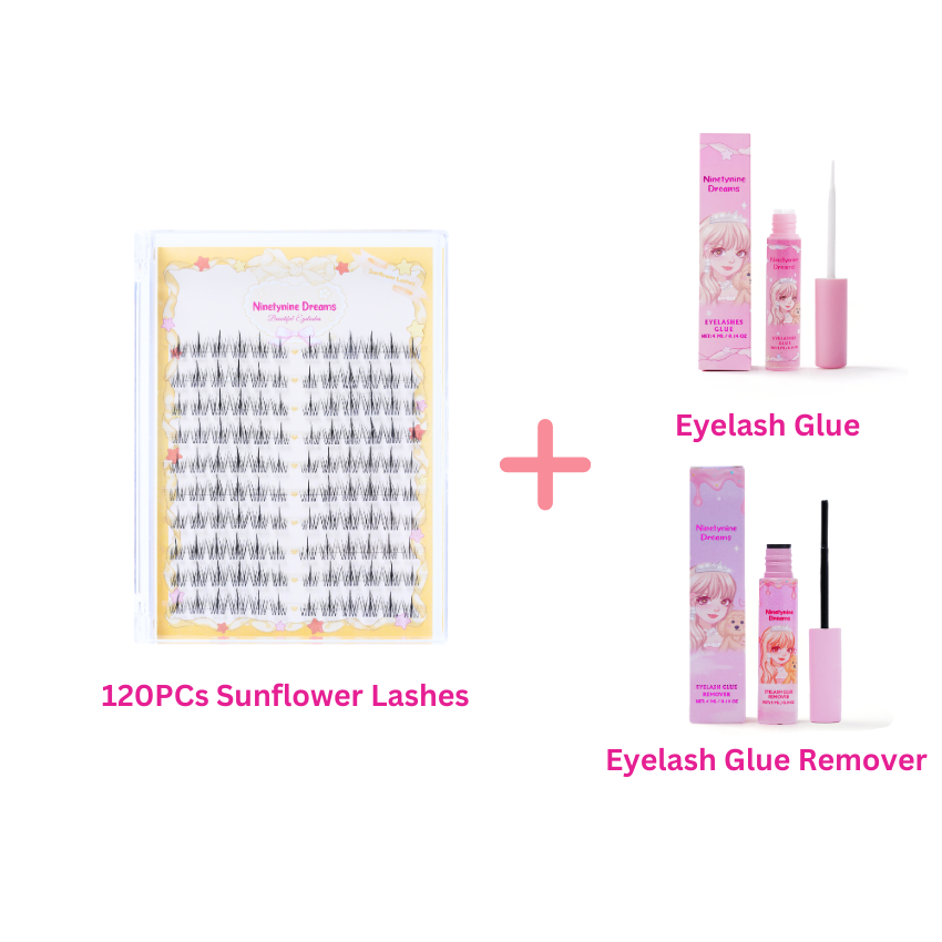 120PCs Sunflower Lashes