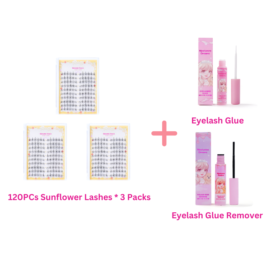 120PCs Sunflower Lashes