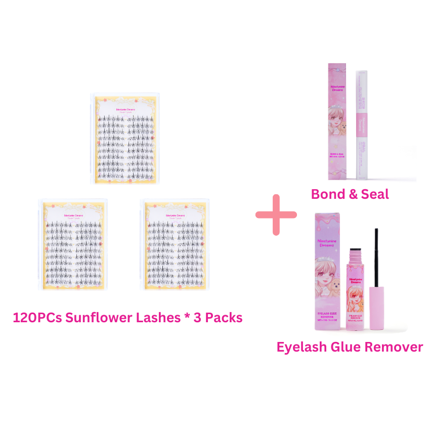 120PCs Sunflower Lashes