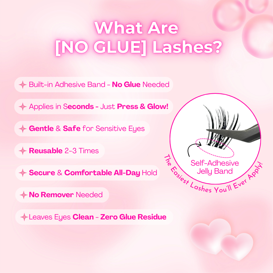 [NO GLUE] Sugarpluff Lashes