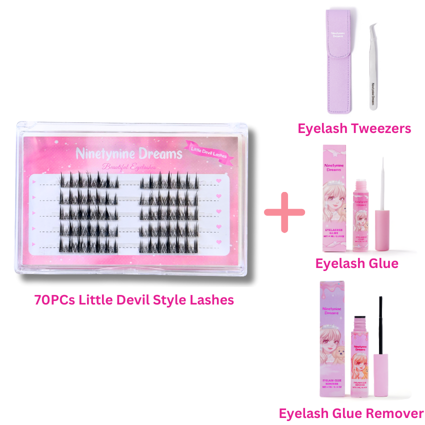70PCs Little Devil Style Lashes