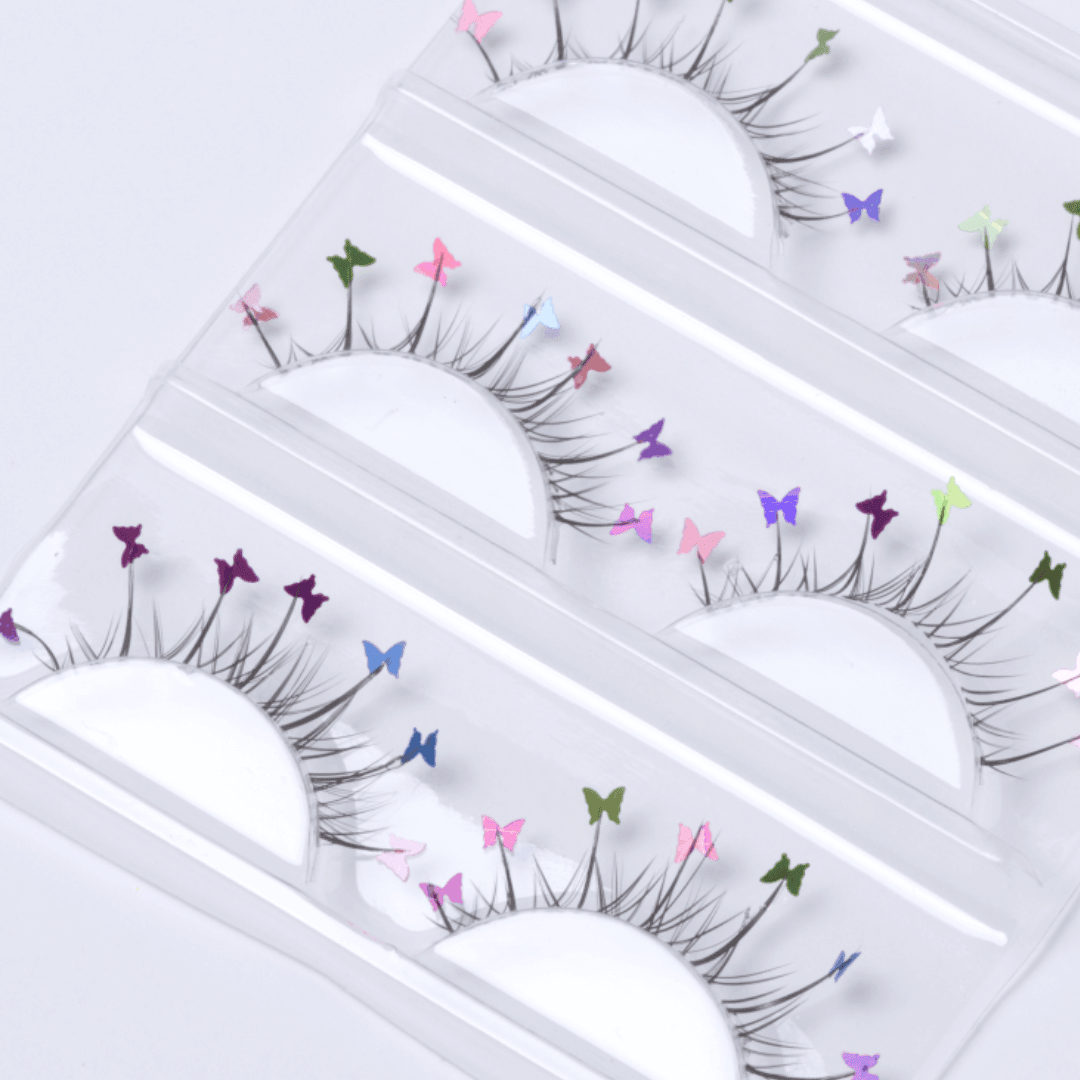3 Pairs Butterfly Lashes - Ninetynine Dreams