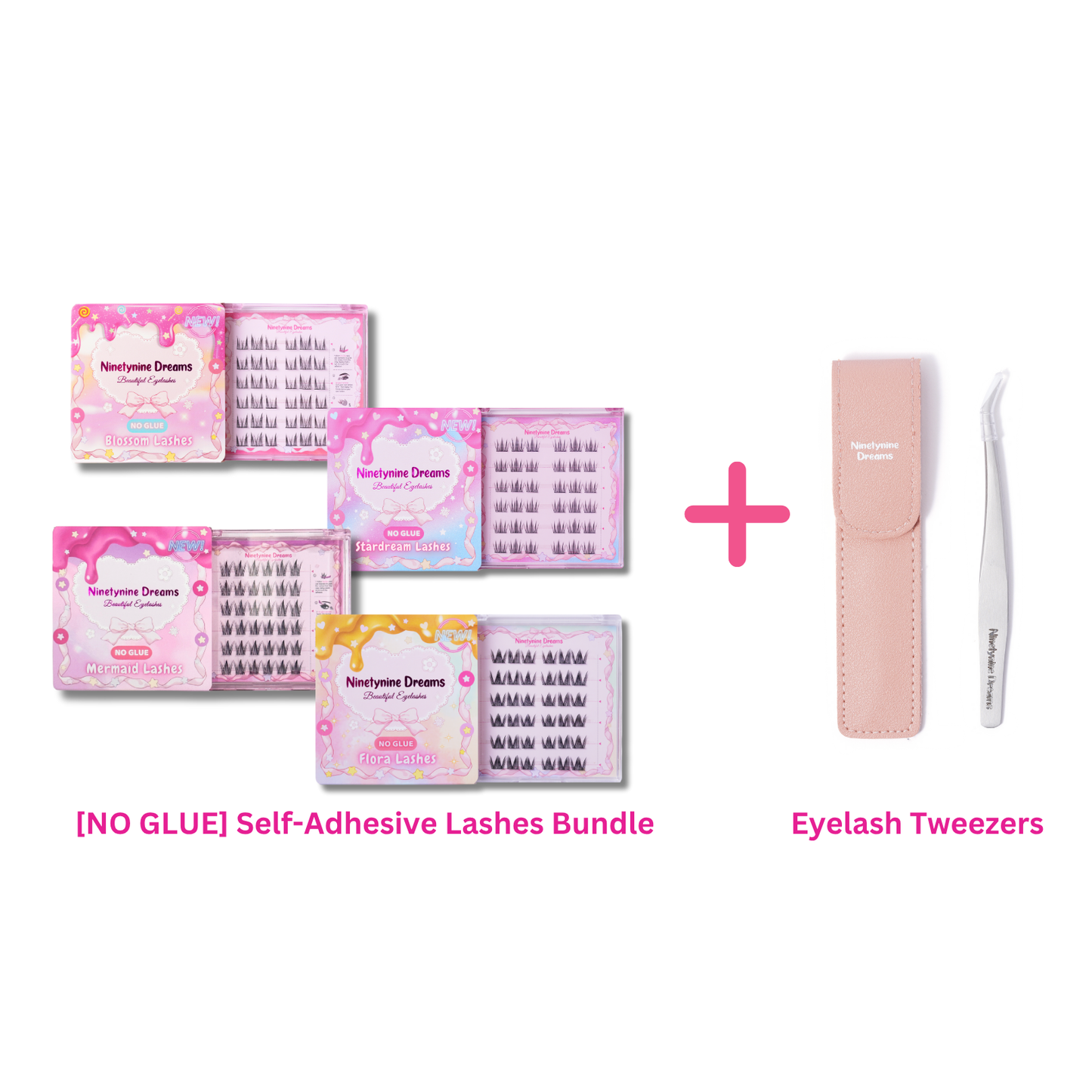 The [NO GLUE] Self-Adhesive Lashes Bundle