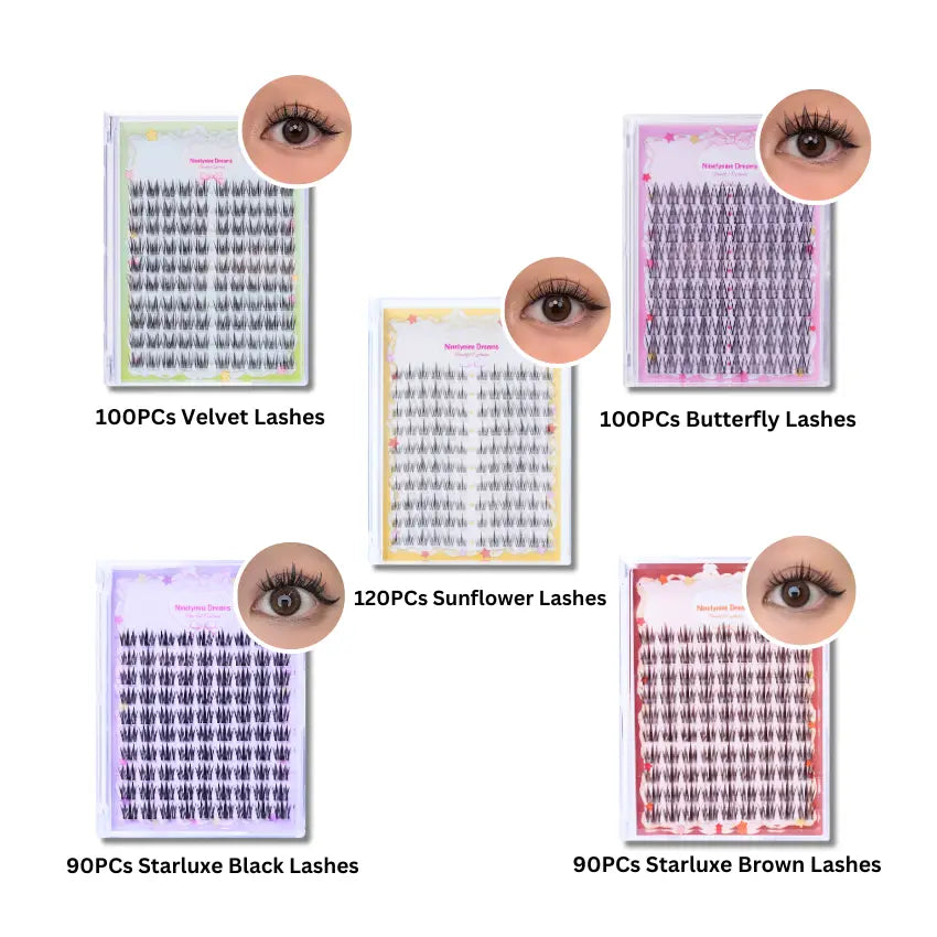 The 500PCs Ninetynine Dreams Lashes Bundle Ninetynine Dreams