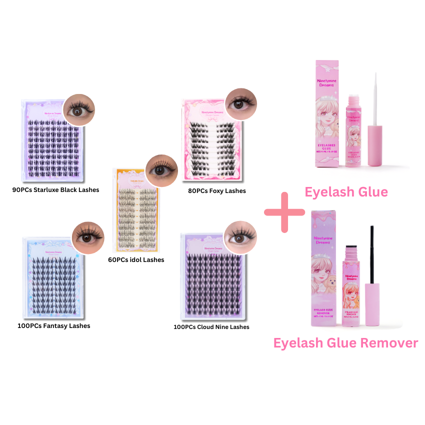 430PCs Ninetynine Dreams Manhua Lashes Bundle
