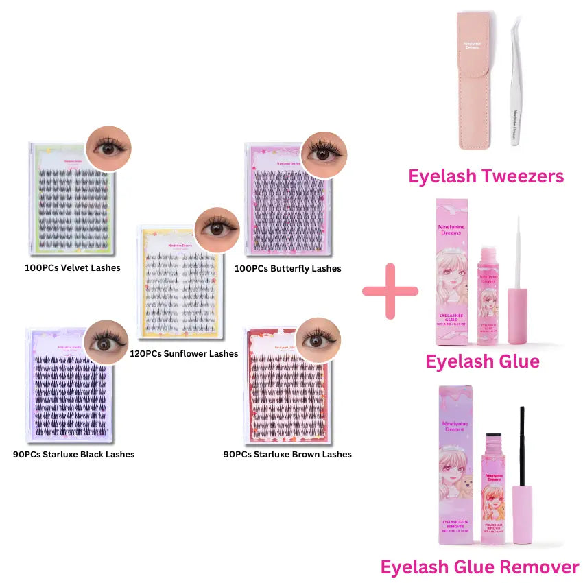 The 500PCs Ninetynine Dreams Lashes Bundle Ninetynine Dreams
