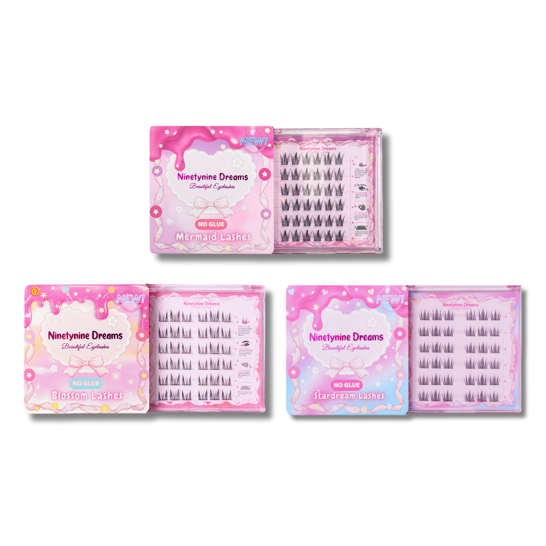 The [NO GLUE] Self-Adhesive Lashes Bundle (3 Styles)