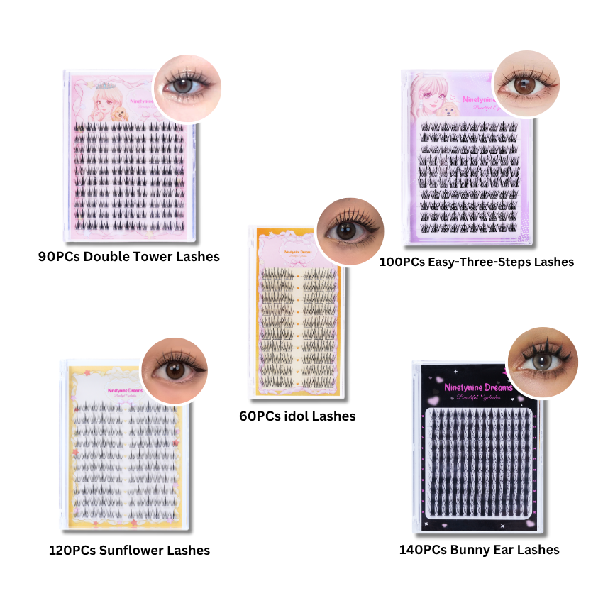 510PCs Ninetynine Dreams Manhua Lashes Bundle