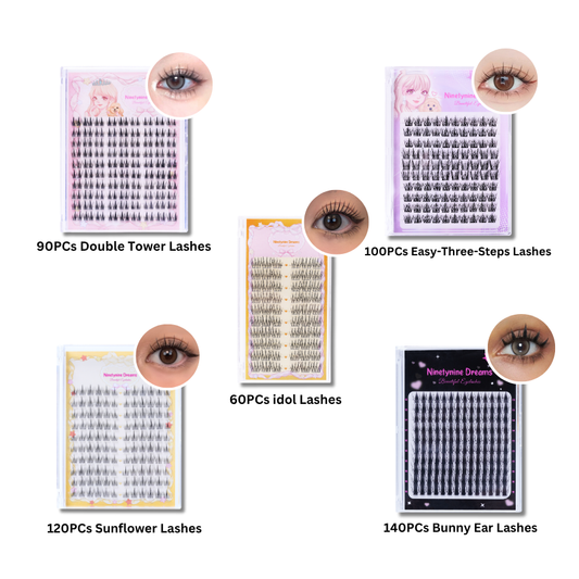 510PCs Ninetynine Dreams Manhua Lashes Bundle