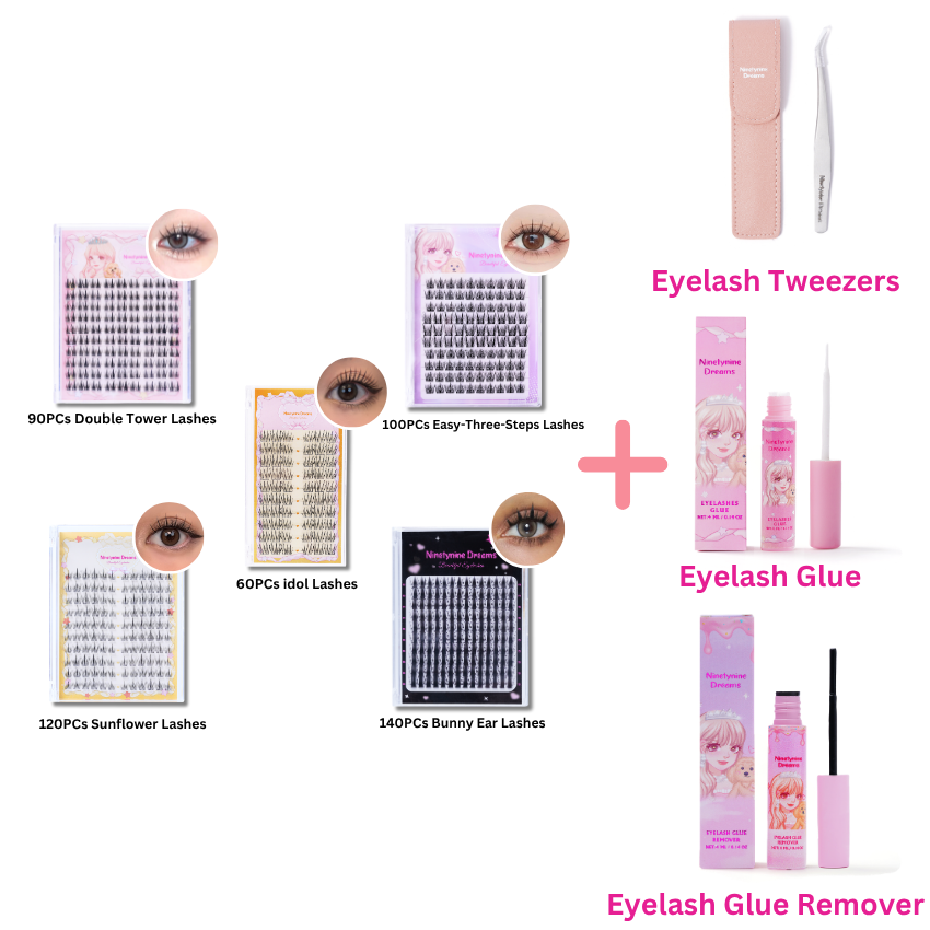 510PCs Ninetynine Dreams Manhua Lashes Bundle