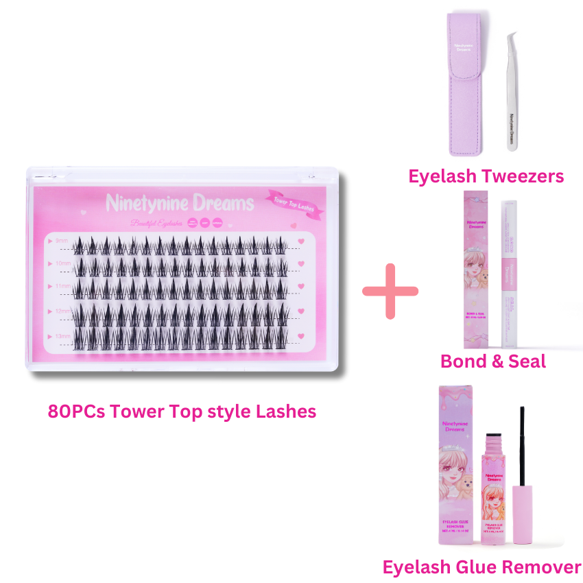 80PCs Tower Top Style Lashes