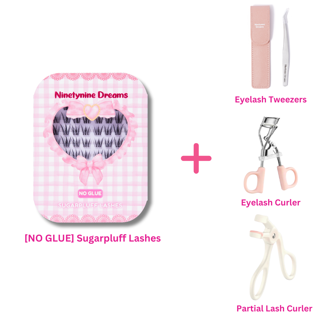 [NO GLUE] Sugarpluff Lashes